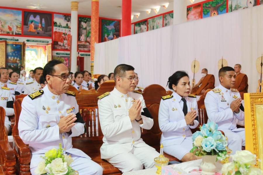24 เม.ย.69 ร่วมพิธีสวดพระพุทธมนต์และเจริญจิตภาวนาอุทิศถวายแด่สมเด็จพระนางเจ้าสิริกิติ์ พระบรมราชินีนาถ พระบรมราชชนนีพันปีหลวง