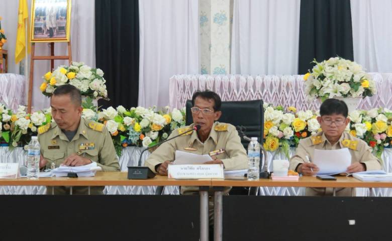 27 ส.ค.69 เปิดการประชุมสภาองค์การบริหารส่วนตำบลบุ่งหวาย สมัยประชุมสามัญ สมัยที่ 3 ครั้งที่ 2 ประจำปี พ.ศ.2569