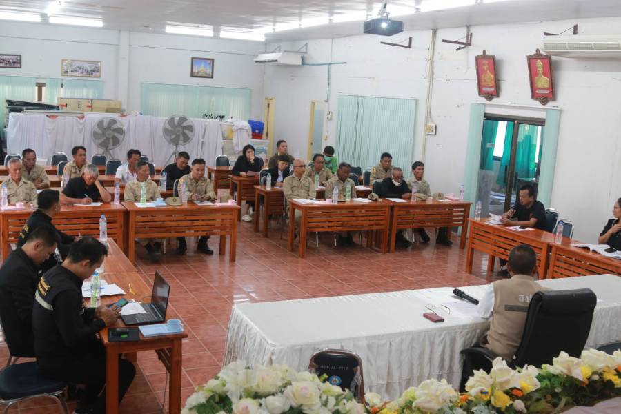 26 ธ.ค.68 ชี้แจงแนวทางการดำเนินโครงการป้องกันและลดอุบัติเหตุทางถนนช่วงเทศกาลปีใหม่ 2569